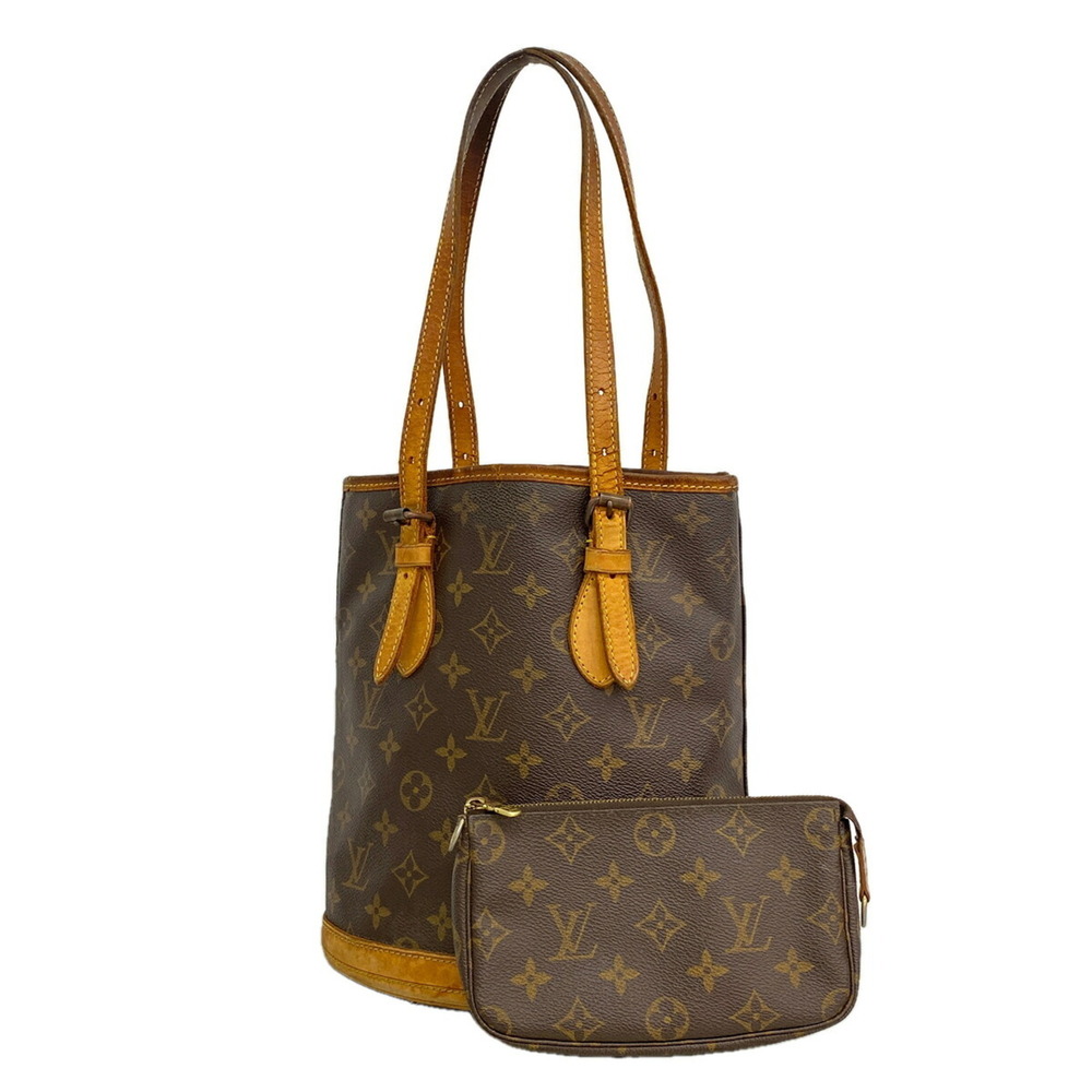 LOUIS VUITTON Brown Monogram Tote Bag